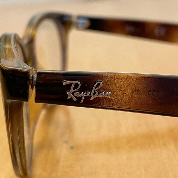 Ray-Ban RJ 9068S Eyeglasses Kids 47 16 130 Tortoise Brown Havana Cat Eye Frames - Picture 2 of 9